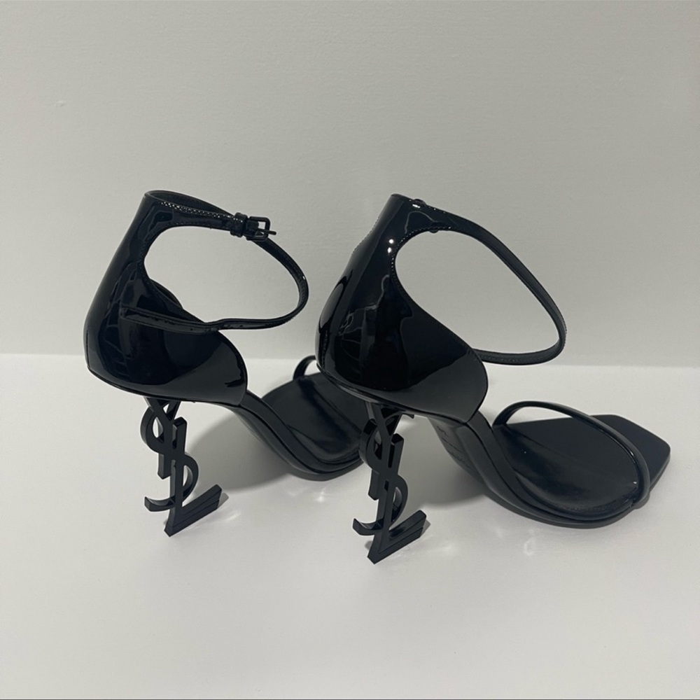 Saint Laurent Opyum 110 Patent Sandal